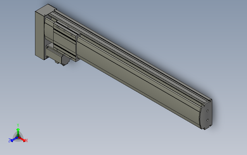 TRH14-L10-S700-B-P40直线模组_STEP_模型图纸下载 – 懒石网