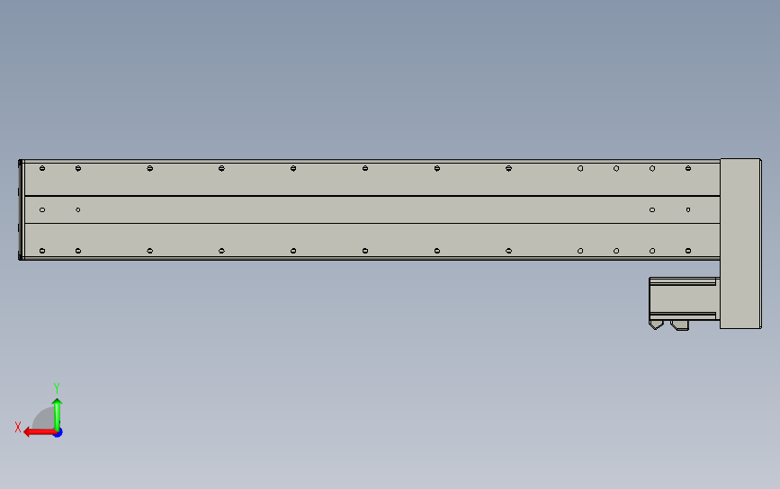 TRH14-L10-S700-B-P40直线模组_STEP_模型图纸下载 – 懒石网