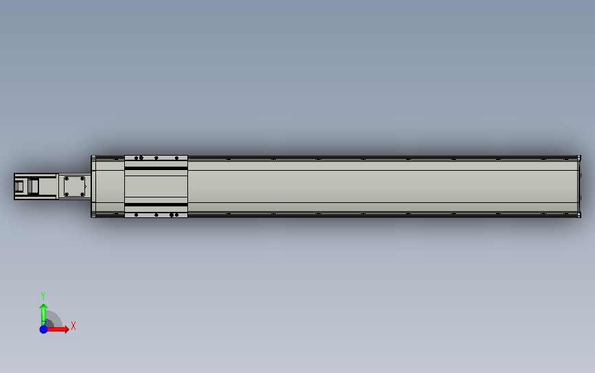 TRH14-L10-S800-A-P40直线模组_STEP_模型图纸下载 – 懒石网