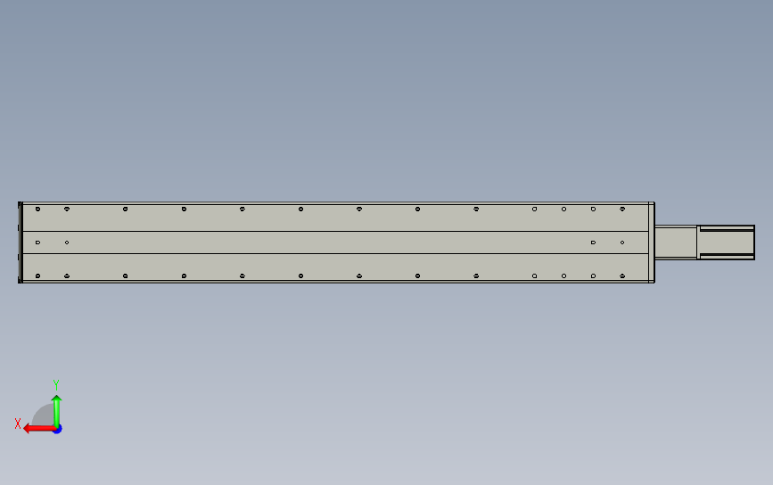 TRH14-L10-S800-A-P40直线模组_STEP_模型图纸下载 – 懒石网