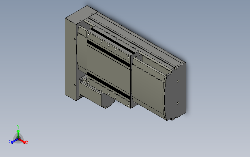 TRH22-L10-S100-B-P75直线模组_STEP_模型图纸下载 – 懒石网