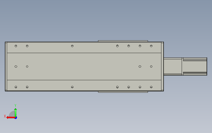 TRH22-L10-S350-A-P75直线模组_STEP_模型图纸下载 – 懒石网