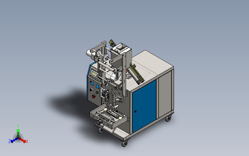 螺丝非标包装机3D模型 Solidworks设计