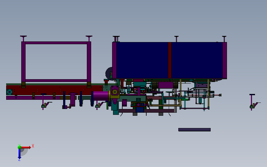 纸箱包装机 Solidworks 2015 模型图纸下载 懒石网