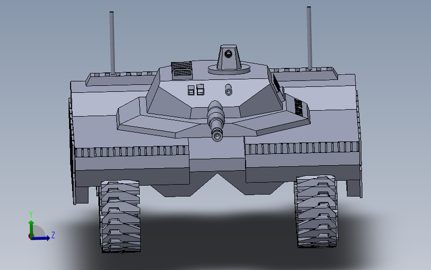 tiger-tank_SOLIDWORKS 2020_模型图纸下载 – 懒石网
