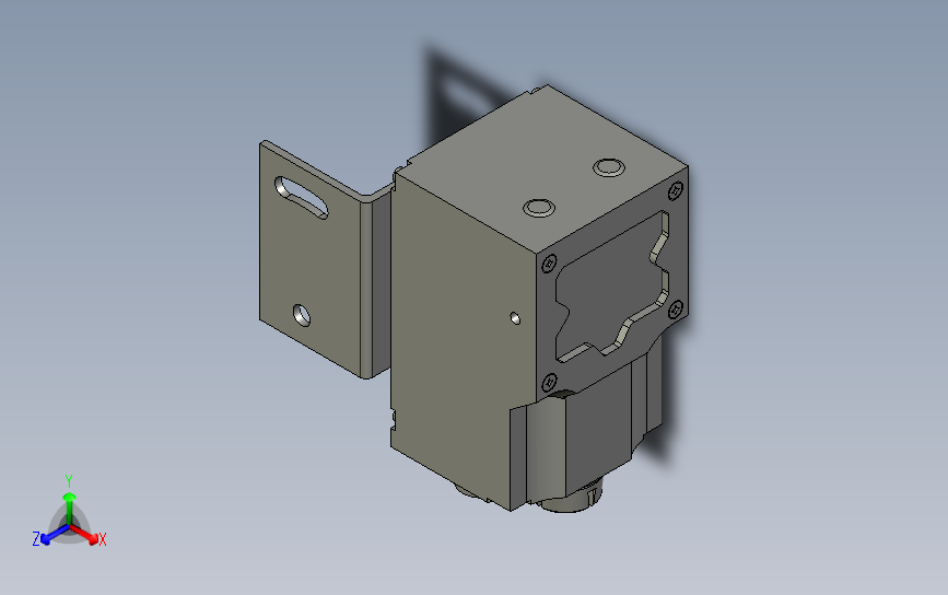 条码读取器SR-1000_1000W_Mounting_Bracket