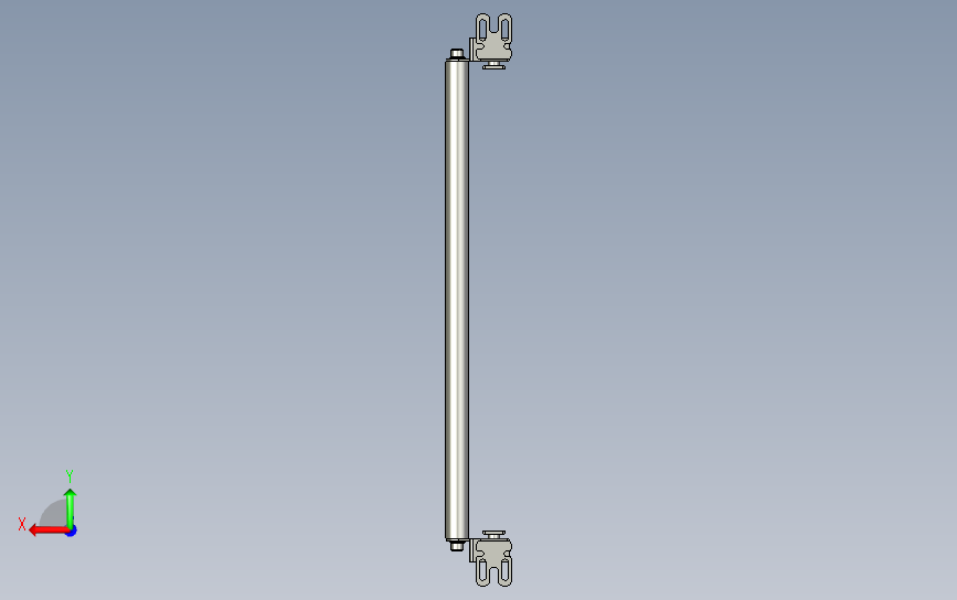 安全光栅SL-JB39_back-mount系列 背面视图