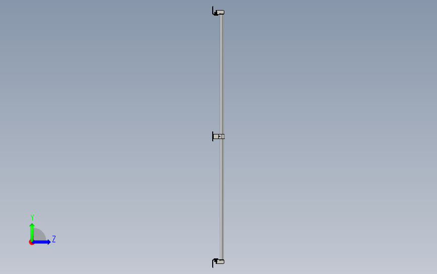 安全光栅SL-JB127_back-mount系列 左侧视图