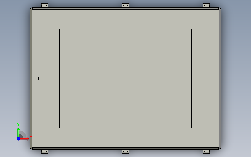 触摸屏HMIVT3-S_V10系列 正面视图