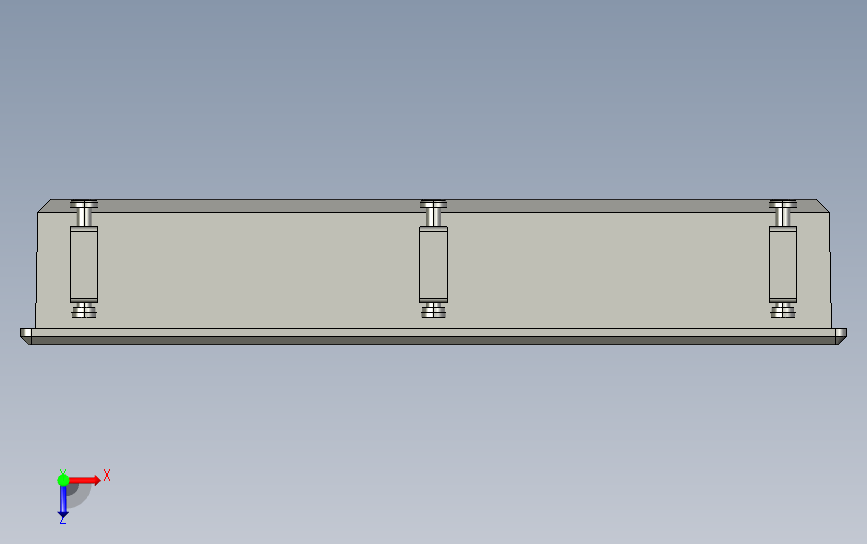 触摸屏HMIVT3-S_V10系列 俯视图