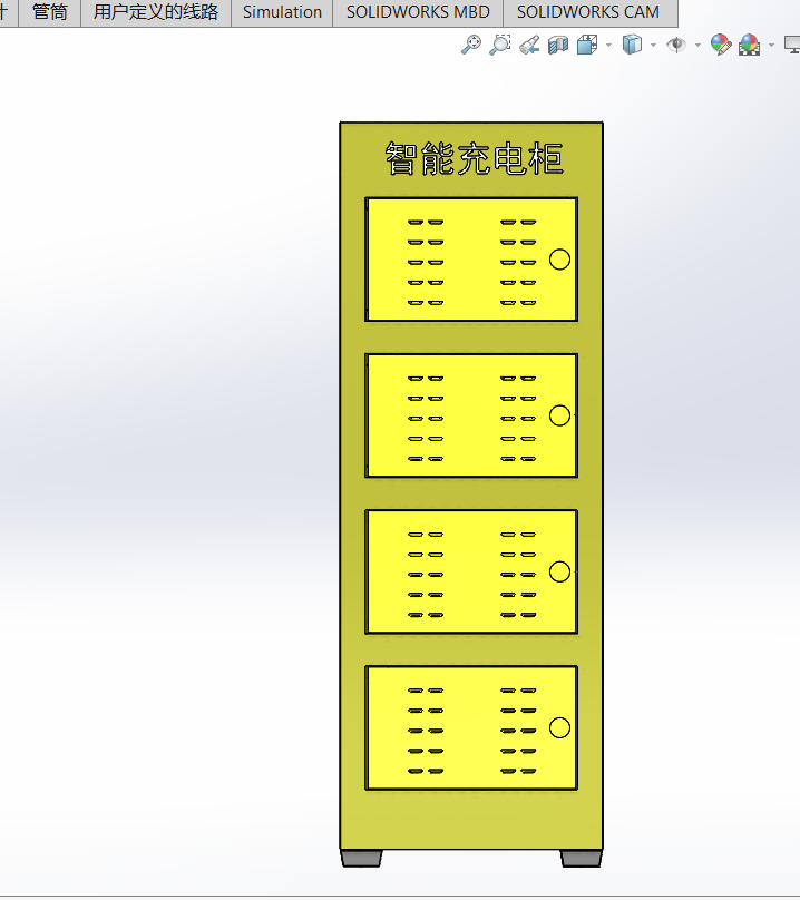 电动车电瓶充电柜