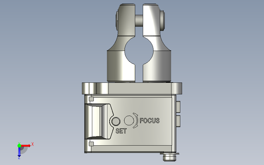 放大器内置型光电传感器OP-88023_LR-W500系列_STEP_模型图纸下载 – 懒石网