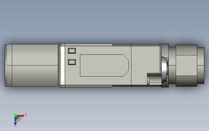 放大器内置型光电传感器PZ-G41CB_42CB系列 俯视图