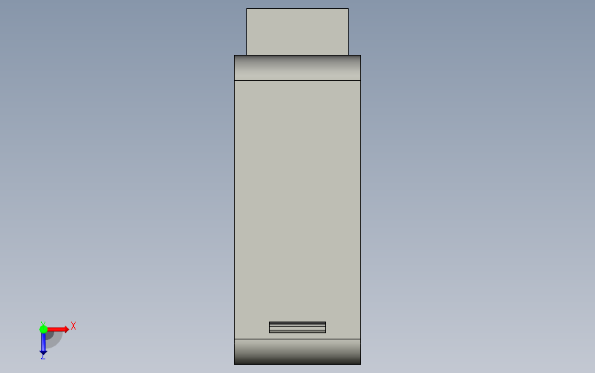 中大型PLC 连接器KL-B1系列 俯视图