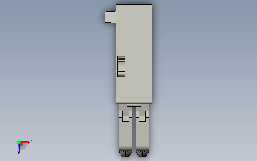 中大型PLC 连接器KV-C32XTD系列 俯视图
