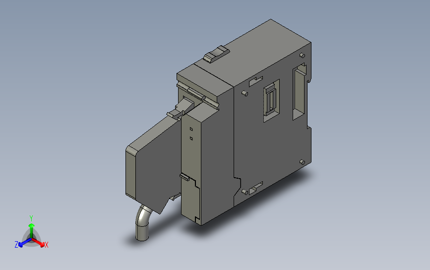中大型PLC 连接器KV-MC20V系列 主视图