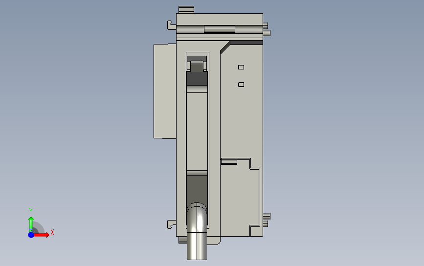 中大型PLC 连接器KV-MC20V系列 正面视图