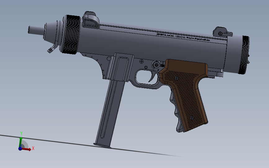 beretta-mp-12 主视图