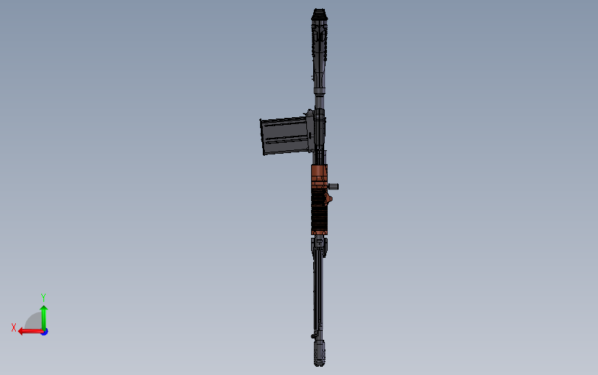 fallschirmjagergewehr-fg-42 背面视图