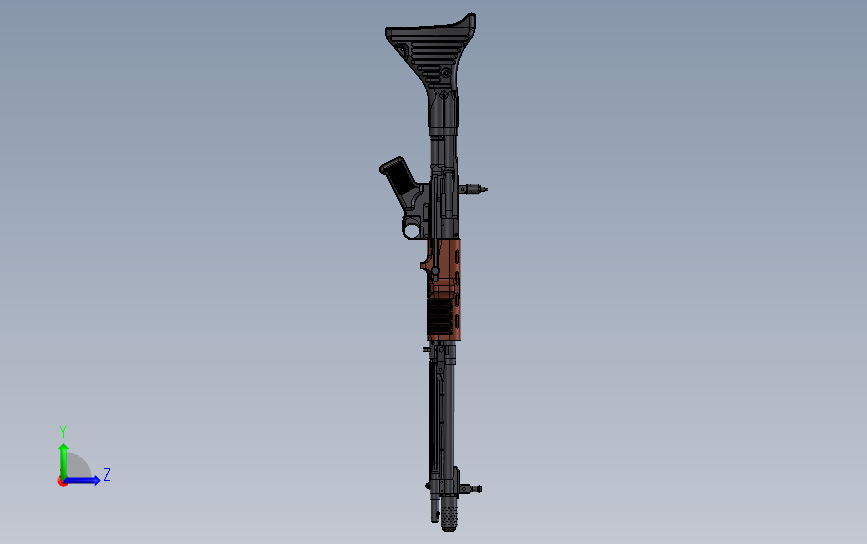 fallschirmjagergewehr-fg-42 左侧视图