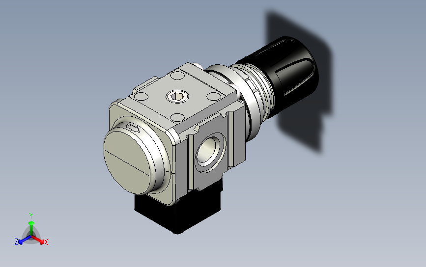 PARKER标准手动压力调节器3D 00
