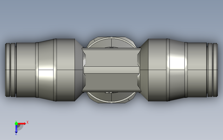 管接头螺纹172PLM-10M-6R系列 俯视图
