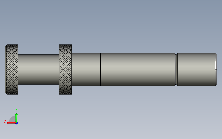 管接头螺纹639PLM-4M系列 背面视图