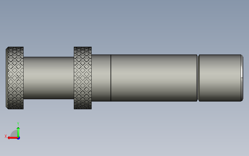 管接头螺纹639PLM-6M系列 背面视图