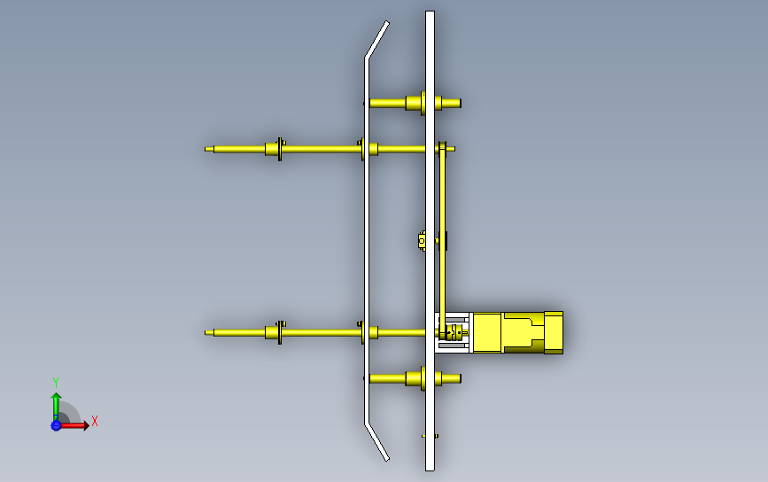 No.000273 基于左右旋螺纹的导块间距调整机构_SOLIDWORKS 2010_模型图纸下载 – 懒石网