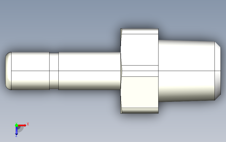 管接头螺纹Tube Stem Adapter PP4TMC2系列 俯视图