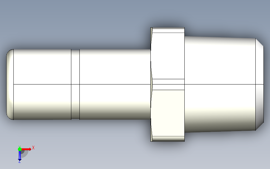管接头螺纹Tube Stem Adapter PP8TMC6系列 俯视图