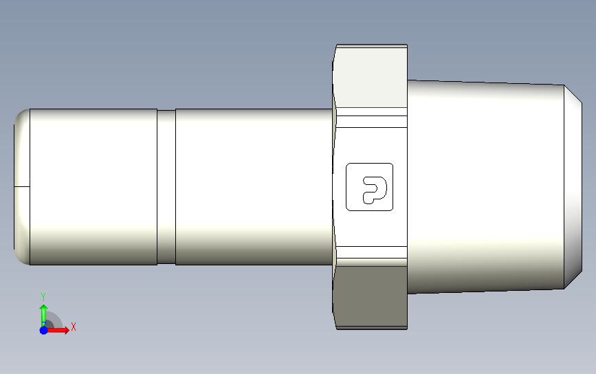 管接头螺纹Tube Stem Adapter PP8TMC6系列 正面视图