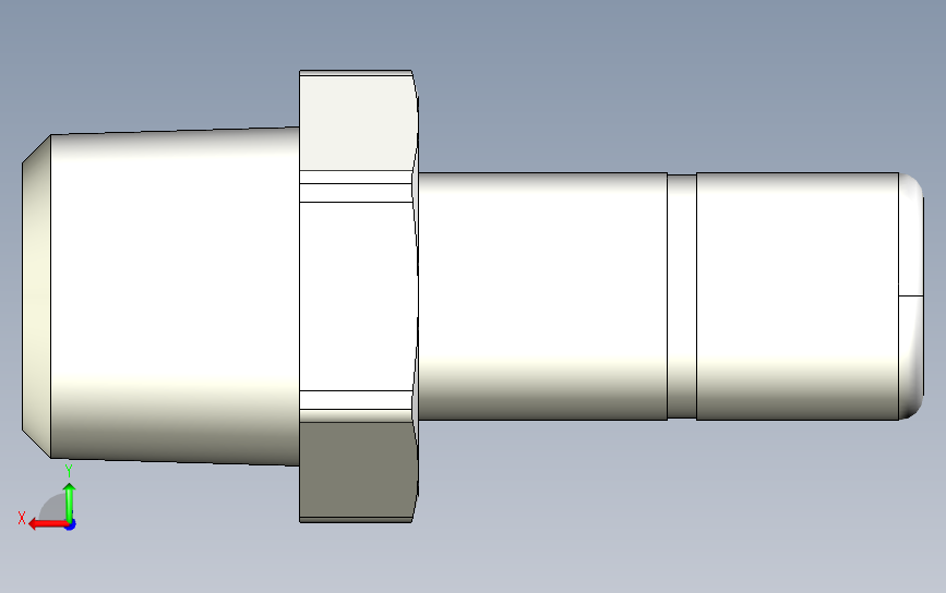 管接头螺纹Tube Stem Adapter PP8TMC6系列 背面视图