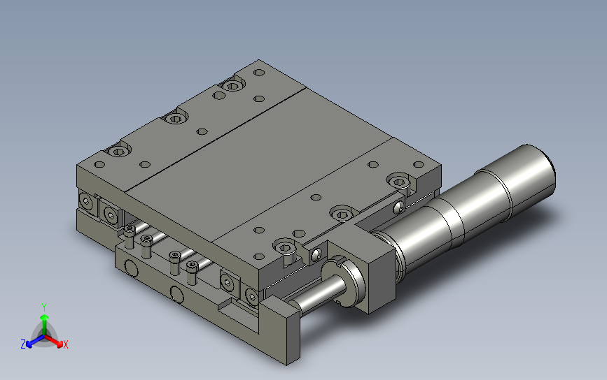 气动线性定位工作台MX80MT01C3D20X4系列