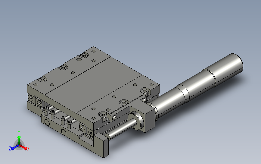 气动线性定位工作台MX80MT02C3D20X4系列