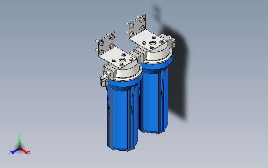 水净化及脱盐设备水蒸馏装置DualPostfilter-B114130001系列