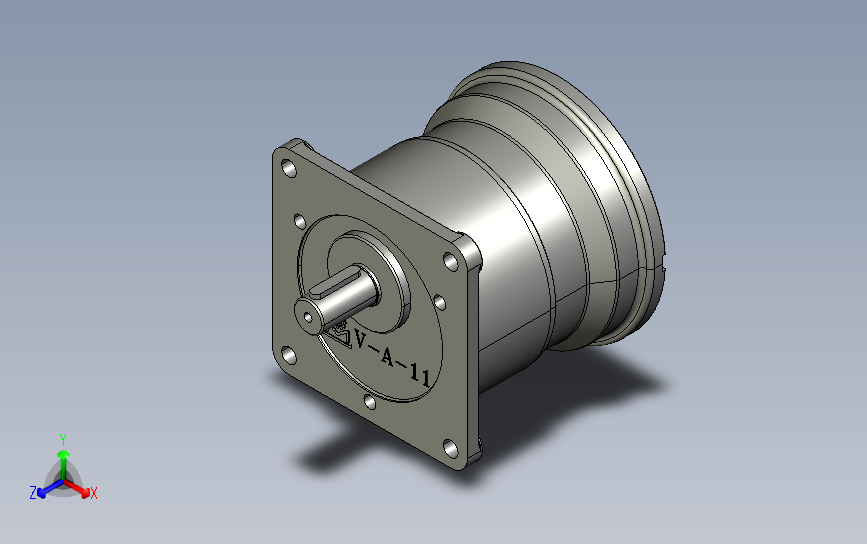 常用减速机LK-SVB-A11-1-3-0.4KW_STEP_AP203系列