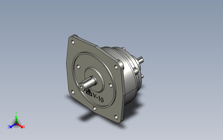 常用减速机LK-SVD-B10-1-3-0.1KW_STEP_AP203系列
