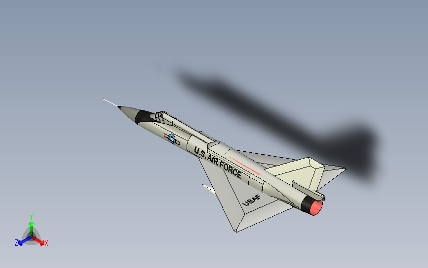 F-106拦截飞机