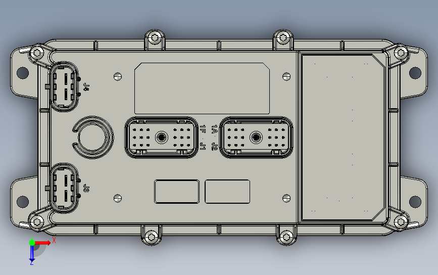 VANSCO多路复用模块VMM1210 (1)_STEP_模型图纸下载 – 懒石网