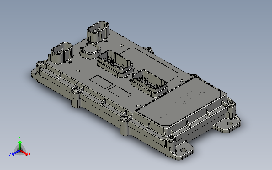 VANSCO多路复用模块VMM1210 (1)_STEP_模型图纸下载 – 懒石网