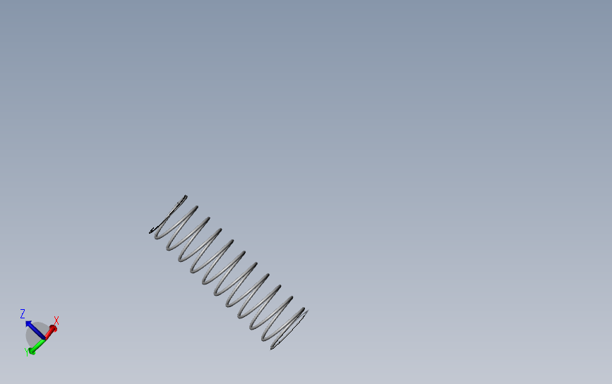 弹簧 Φ18×Φ1×50