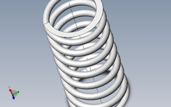 弹簧Φ16×Φ2×40