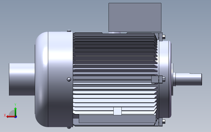 YE2-100L-B3(2.2KW) 背面视图