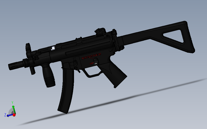 MP5K-PDW冲锋枪