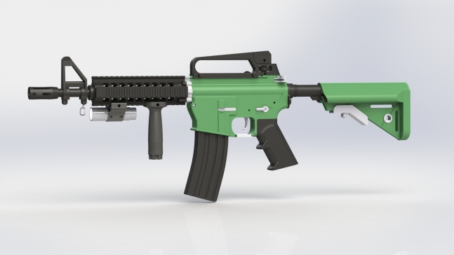 MK18短突击步枪