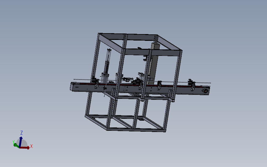 PET瓶灌装封盖机自动化设备3D模型图纸 Solidworks设计