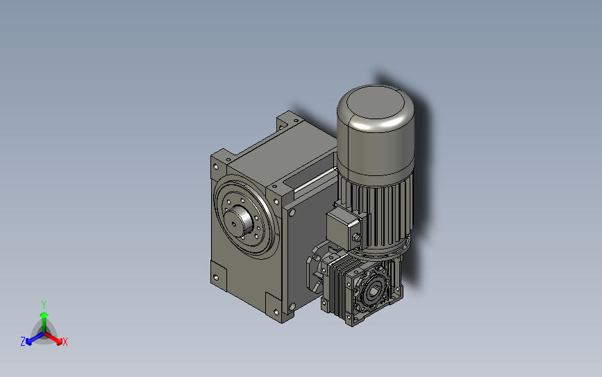 凸缘分割器110DF-BOUT-RV50-550W制动-水平安装系列
