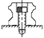 上银直线导轨HG系列 俯视图