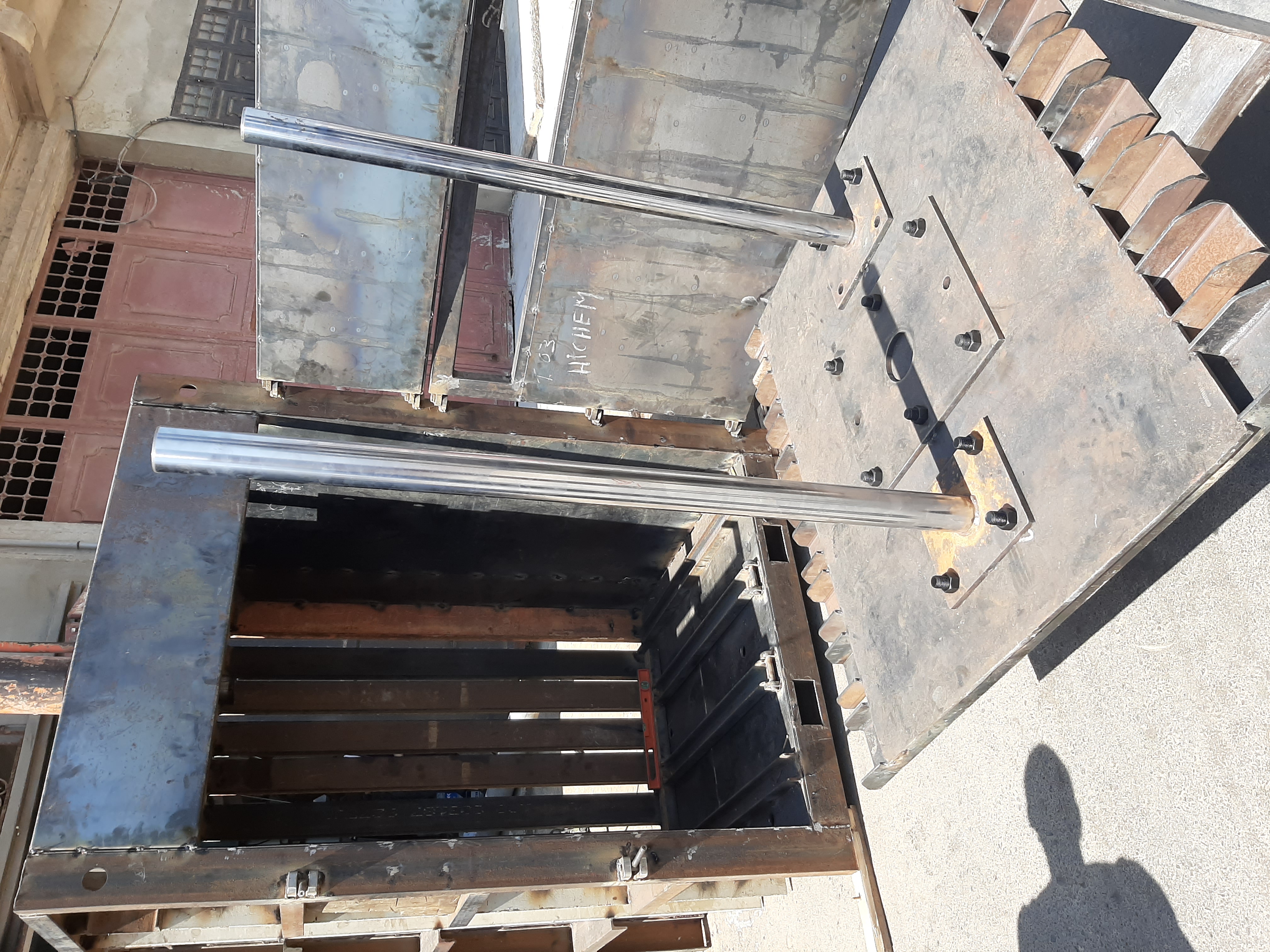 用于PET回收线的60T液压打包机